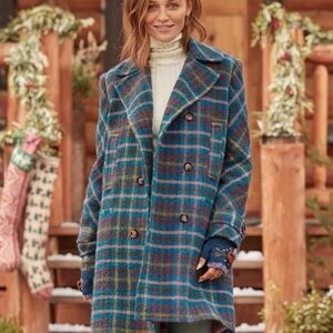 Sundance Tea & Toast Wool Blend Coat